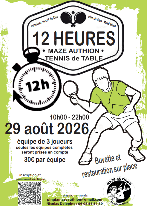 Tournoi des 12 heures de Mazé